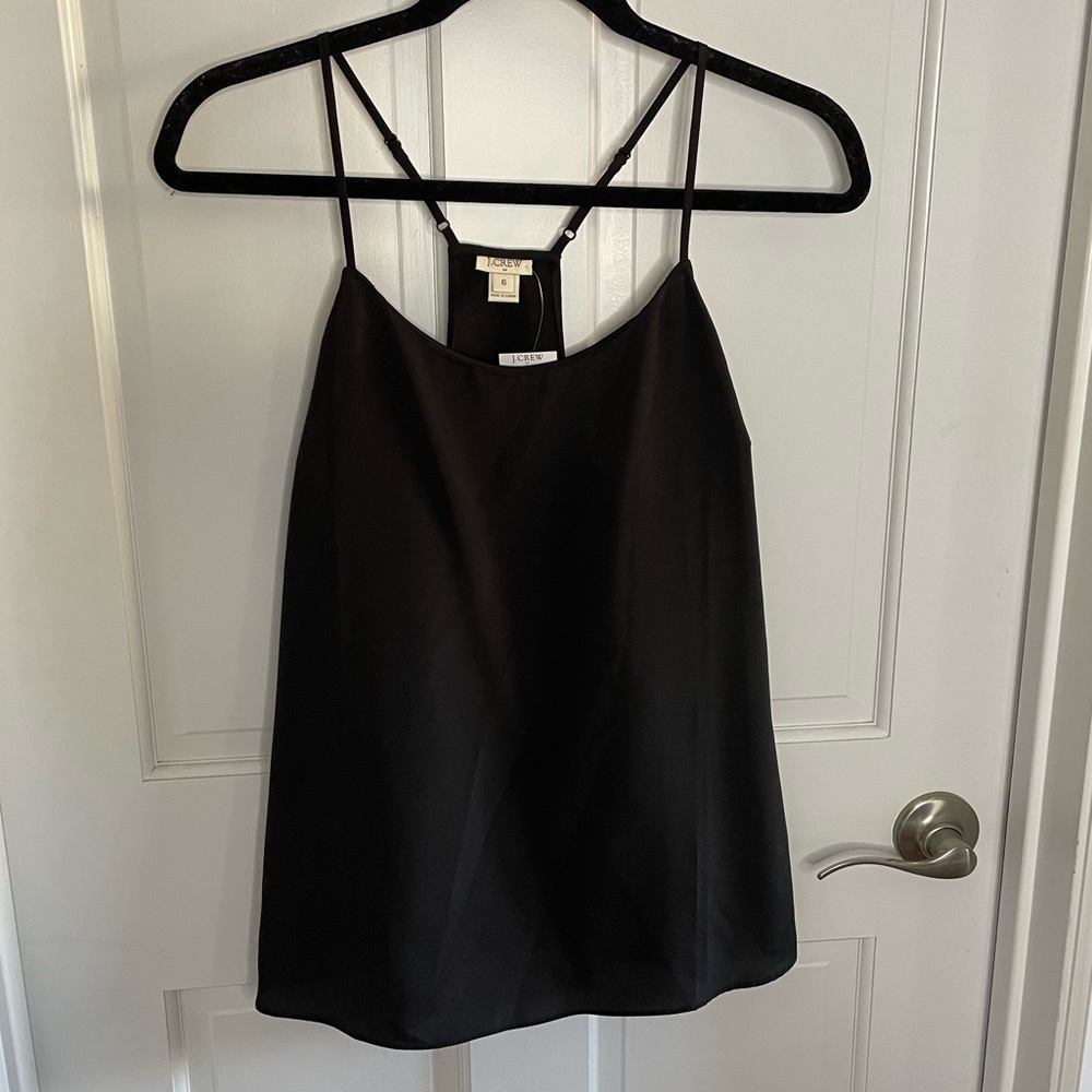 Black J Crew Factory camisole top